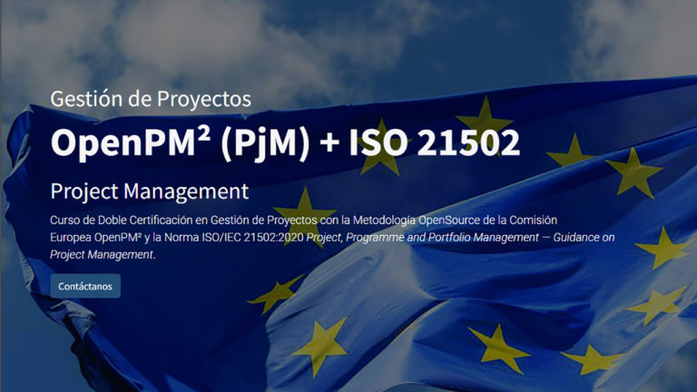 Curso de Formación y Certificación en Gestión de Provectos OpenPM² (PjM) + ISO 21502 con Javier Peris en la Escuela de Gobierno eGob® la Escuela de Negocio de Business&Co.®